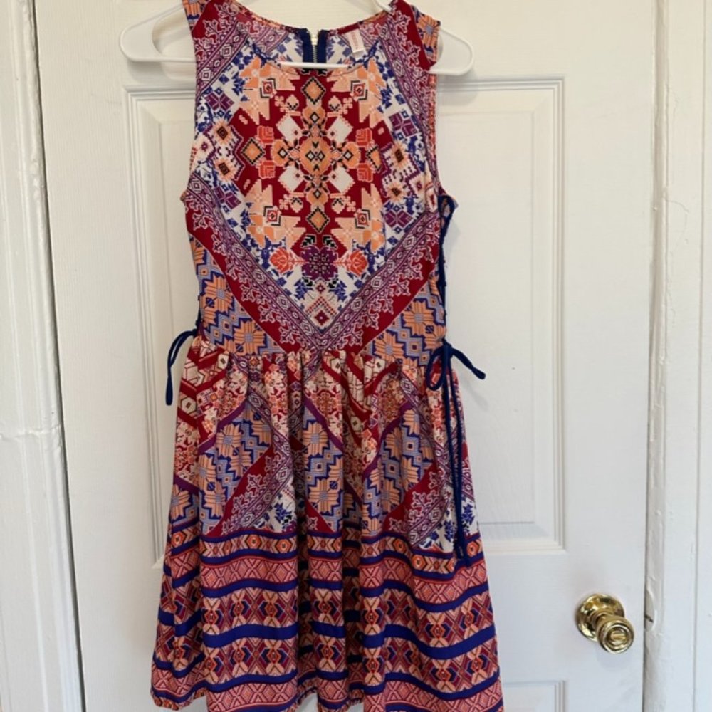 Women's Small Tribal Print Dress